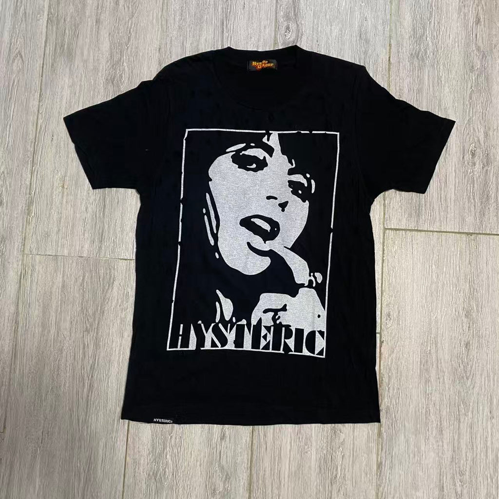Hysteric Glamour Distressed Graphic Tee