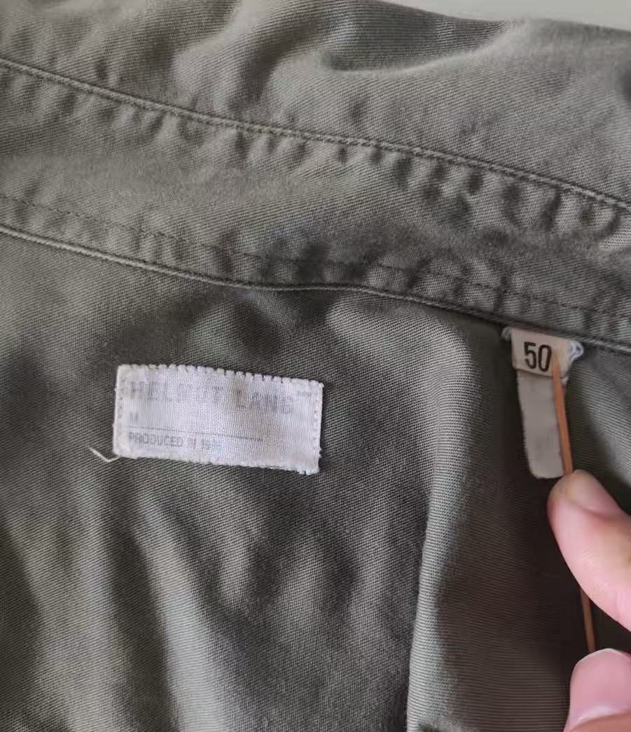 Helmut Lang 1998SS Line Taping Military Shirt