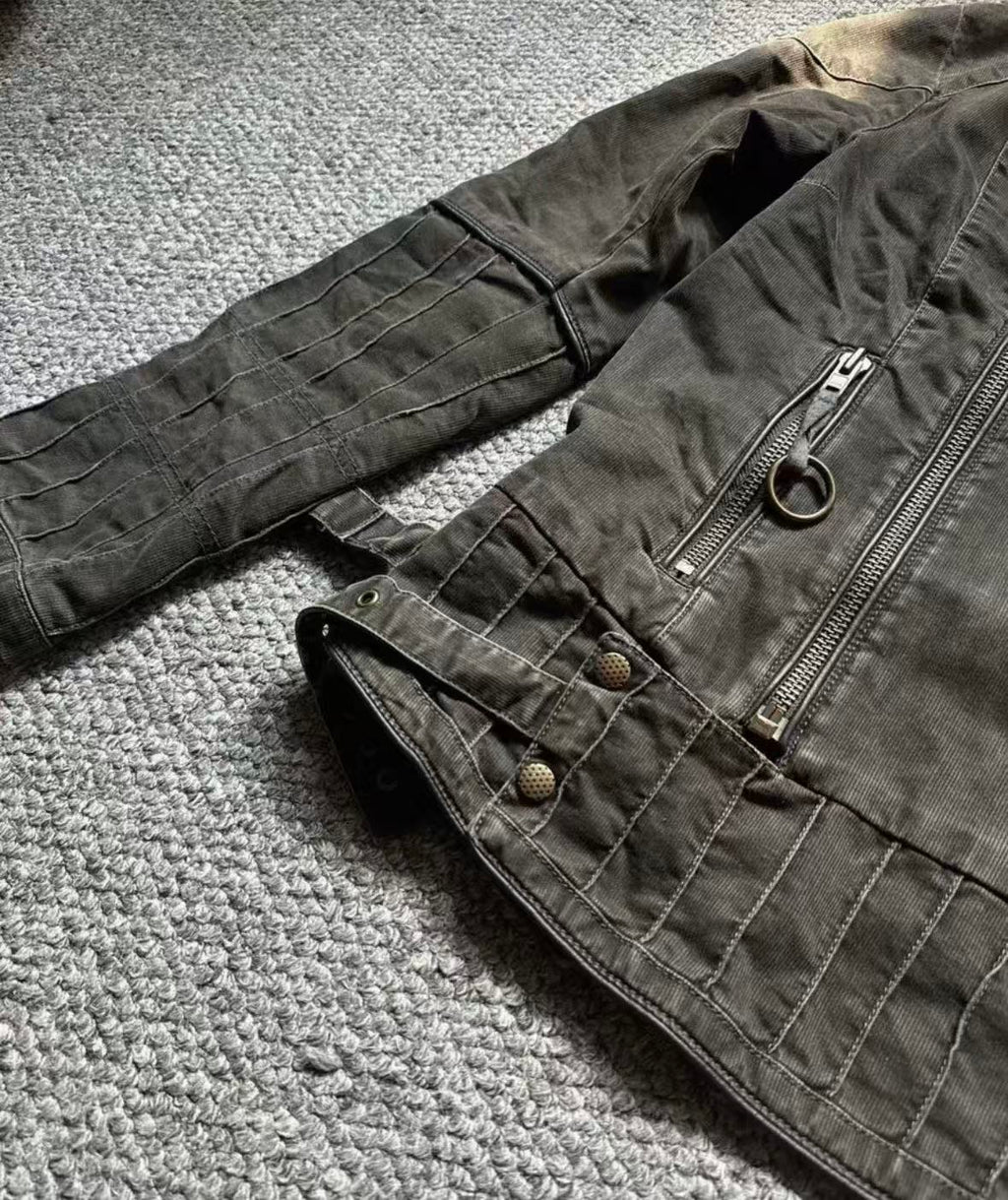 Diesel 06fw Asymmetric Rider Jacket