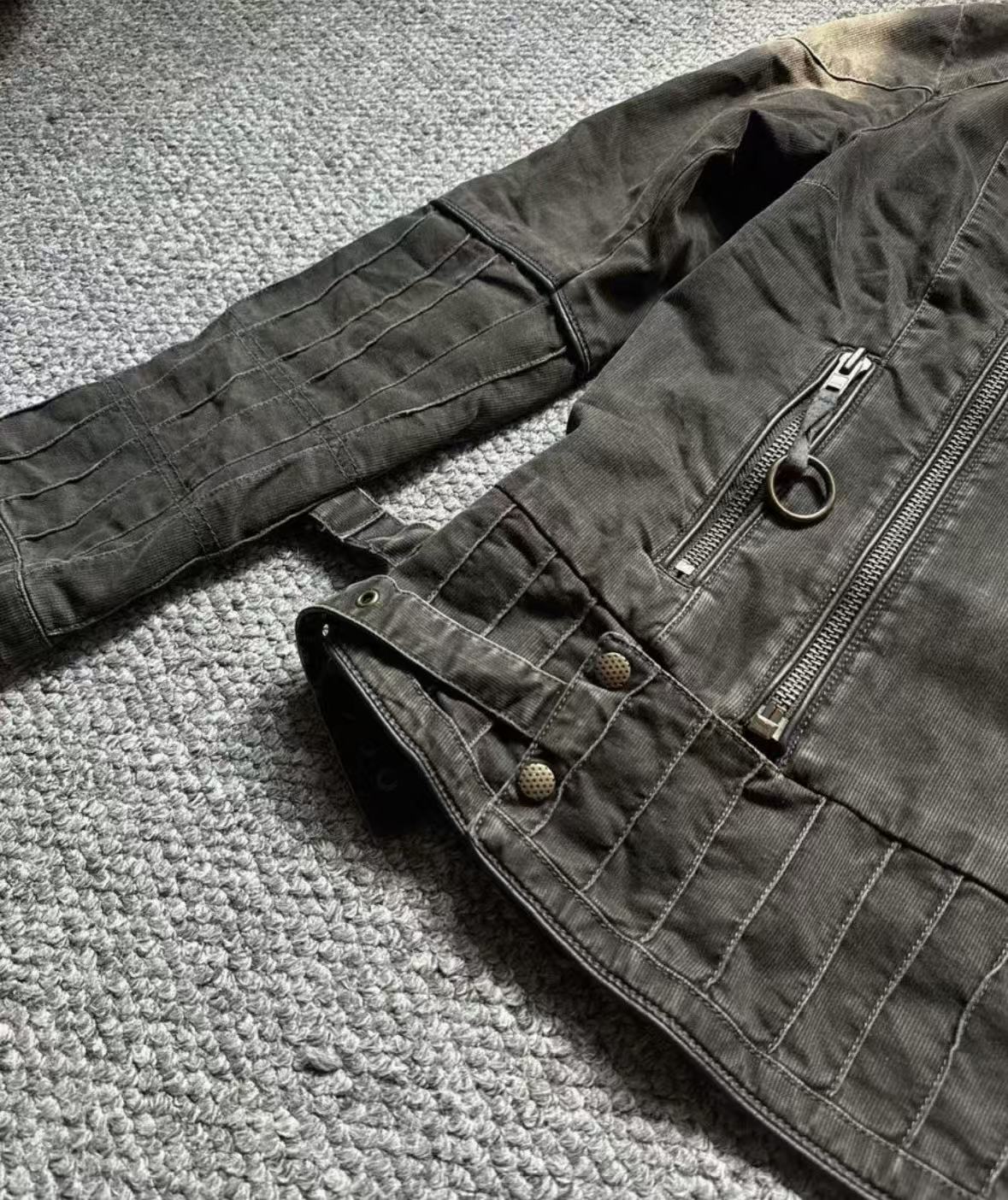 Diesel 06fw Asymmetric Rider Jacket
