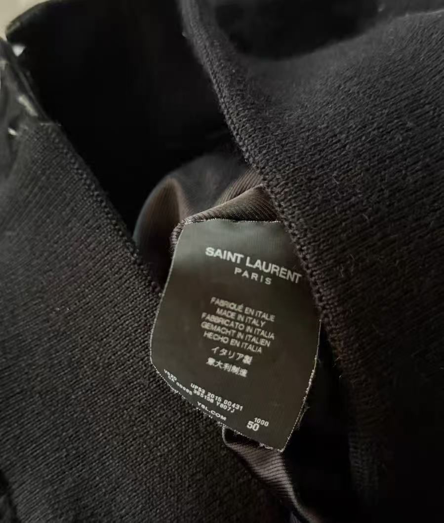 Saint Laurent 15AW Leopard Bomber Jacket
