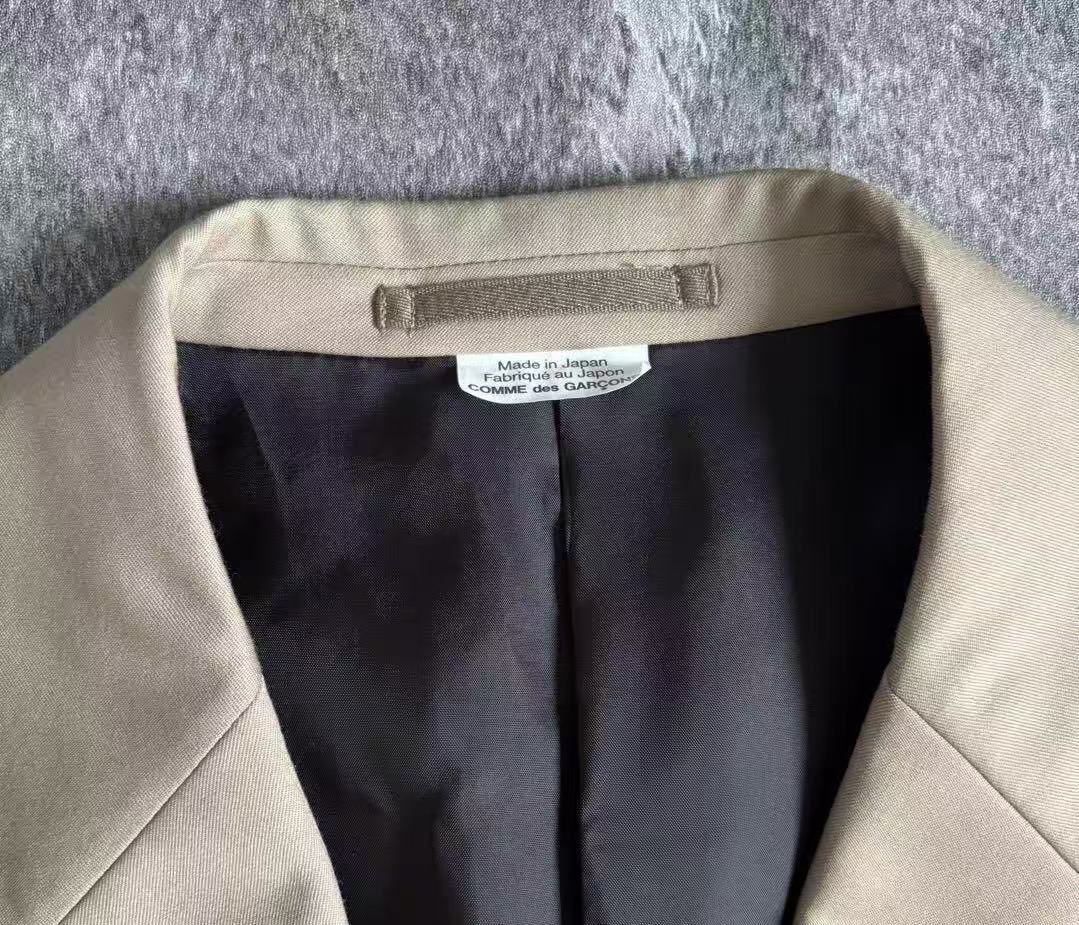 Comme des Garçons Homme Plus 2024SS Wool Long Jacket With Double Sleeves