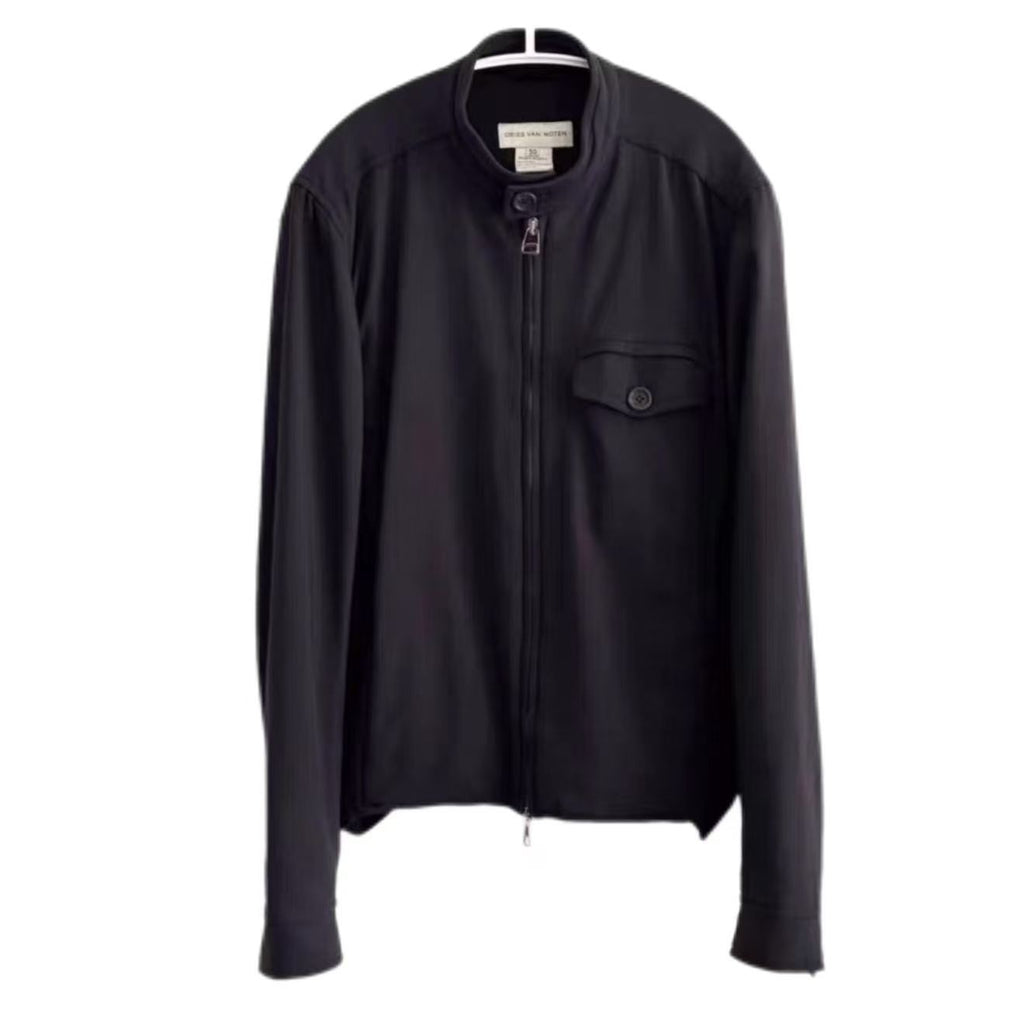 Dries Van Noten Moto Work Jacket