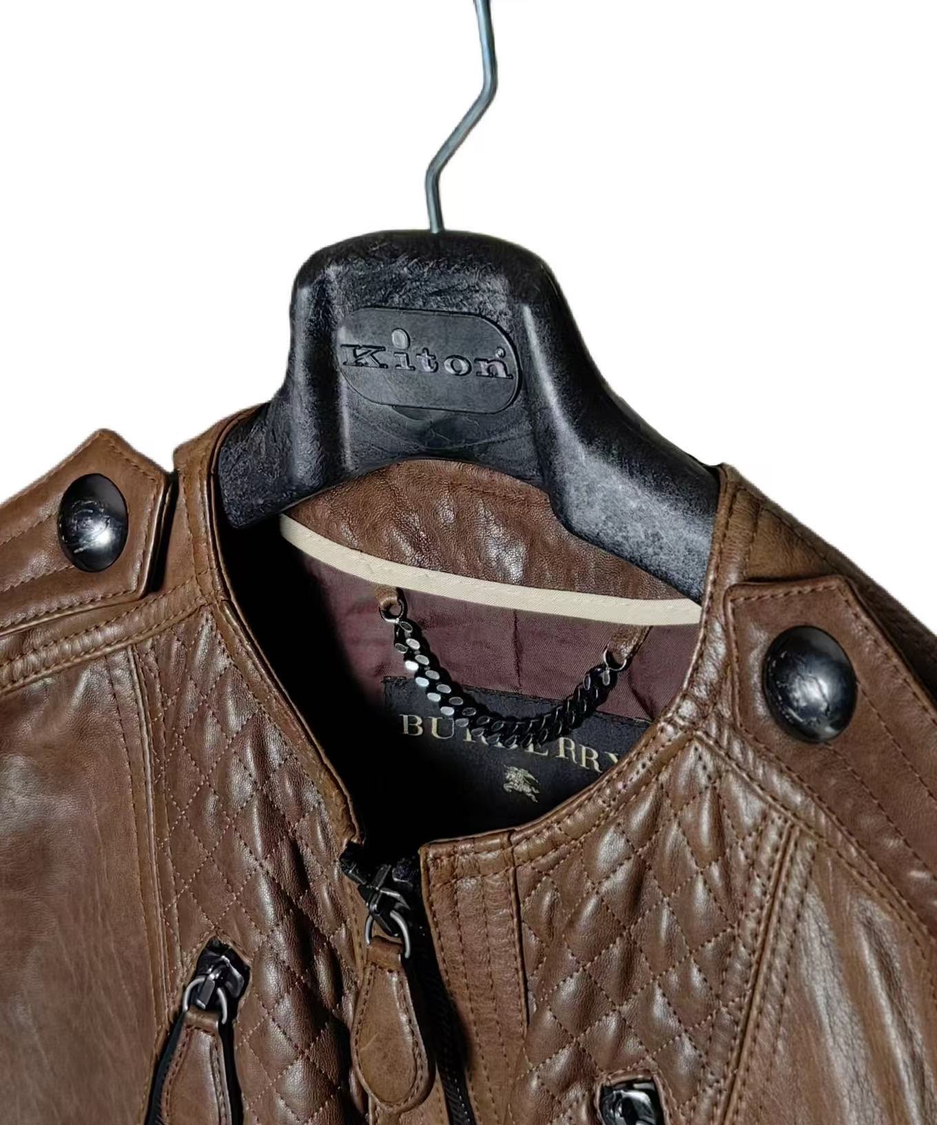 Burberry Utility Moto Leather Jacket