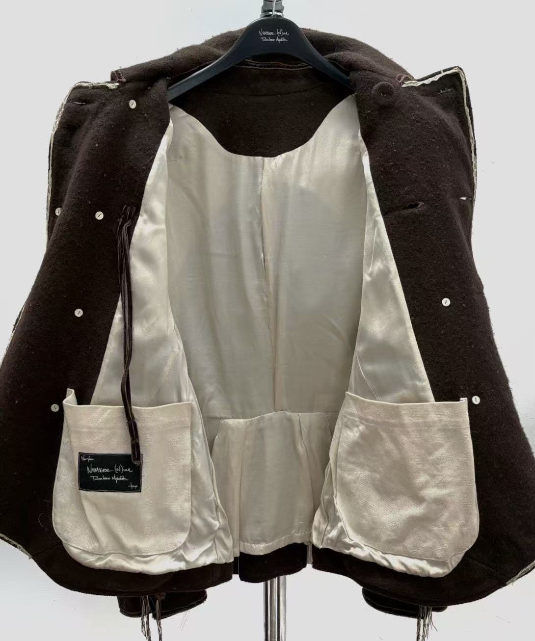 Number Nine 09AW Embroidered Napoleon Jacket
