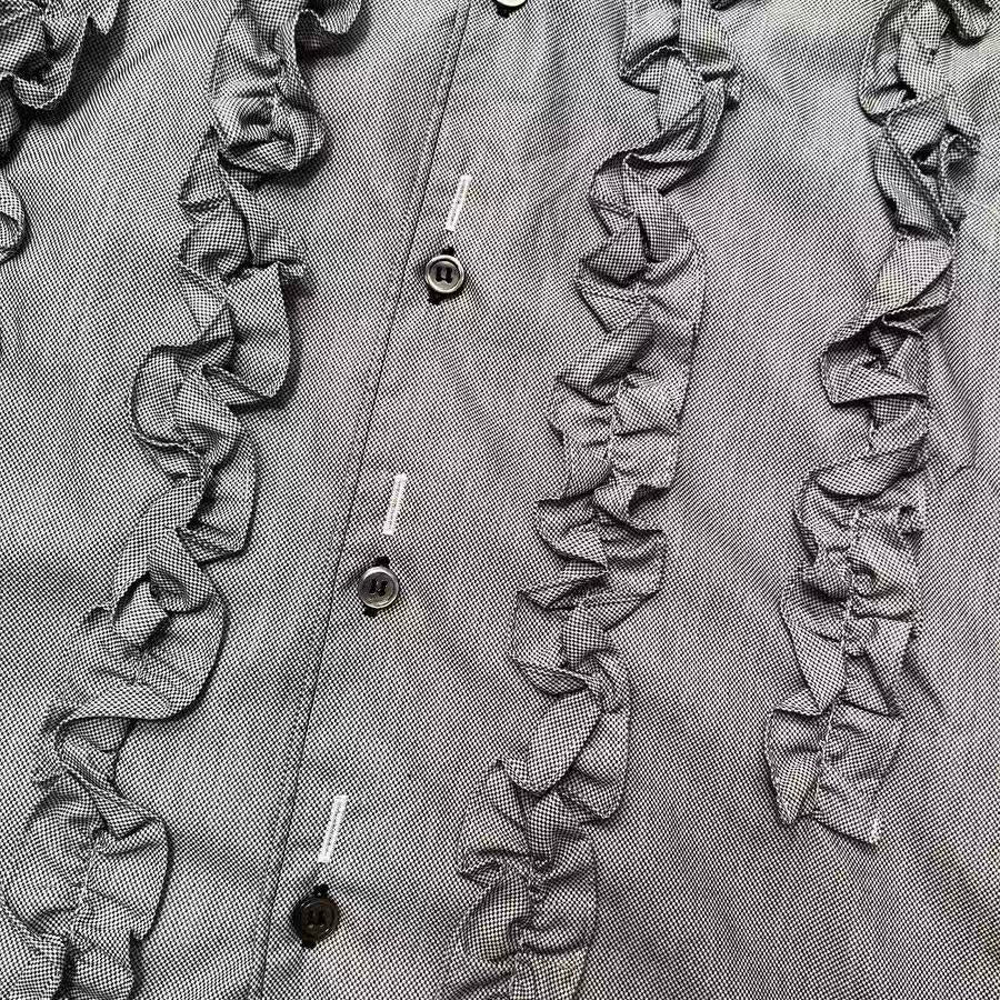 Comme Des Garcons Homme Plus  Bib Frill Panel Shirt
