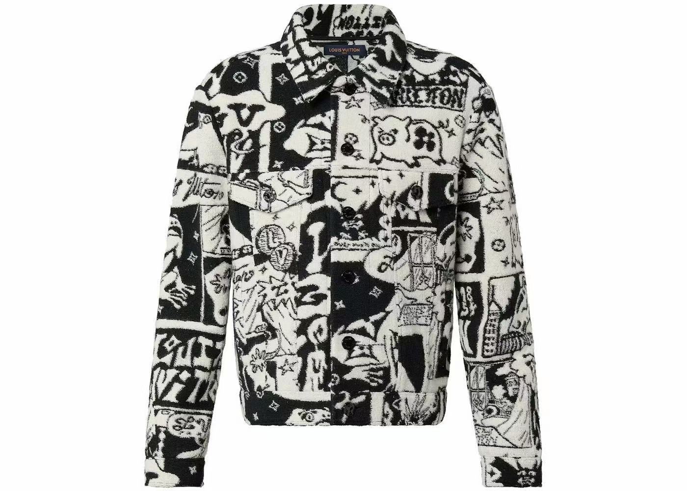 Louis Vuitton 23SS Comics Trucker Jacket