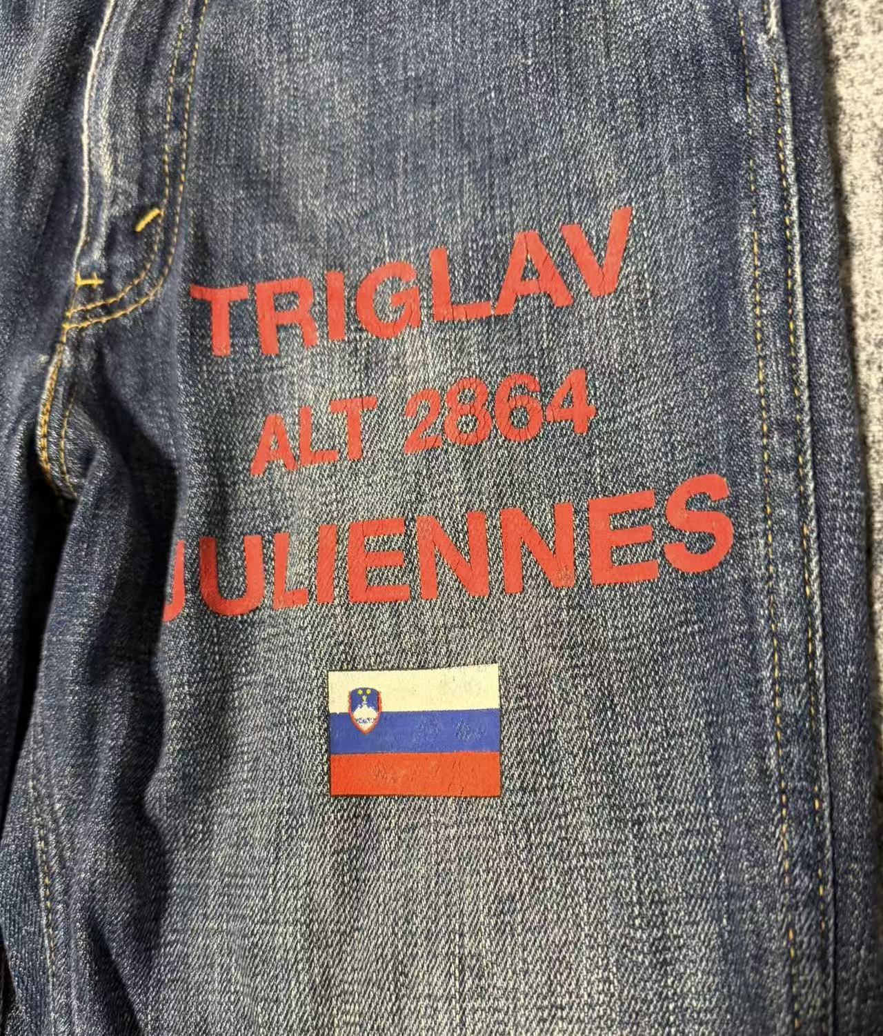 Junya Watanabe Comme Des Garcons Levis 05AW Triglav Jeans
