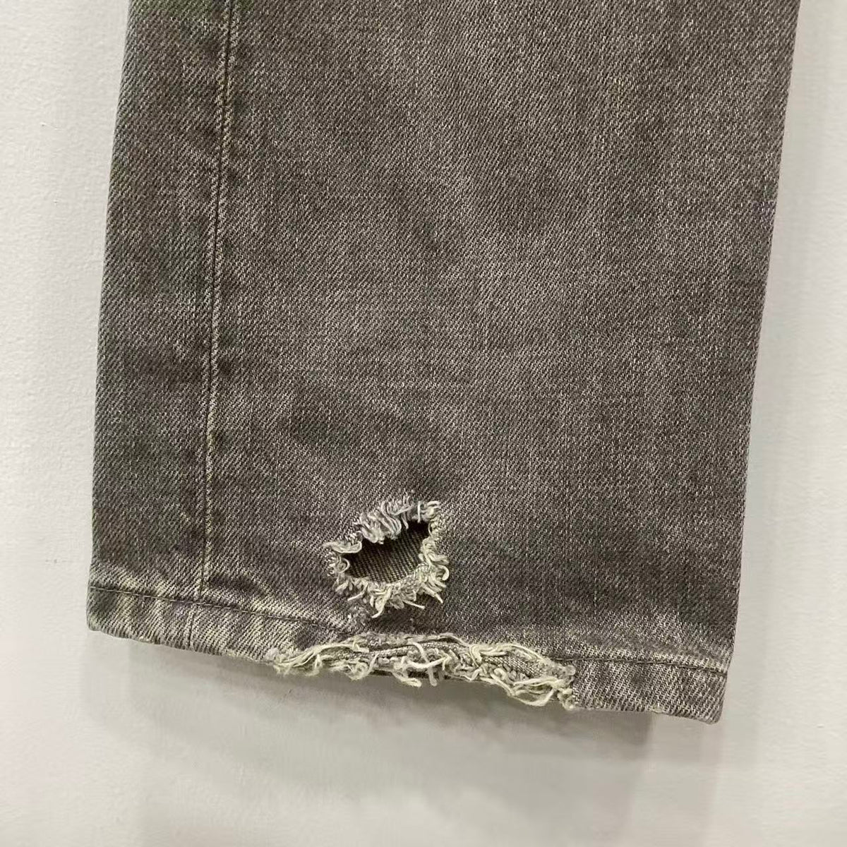 Helmut Lang 1999 Grey Sanded Denim