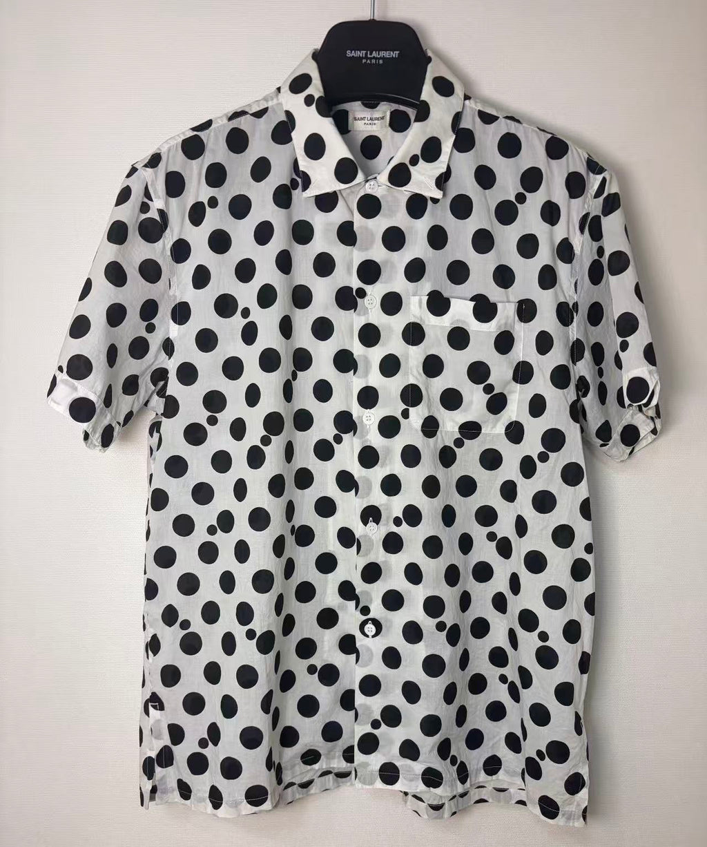 Saint Laurent 18ss Babycat Short sleeve Shirt