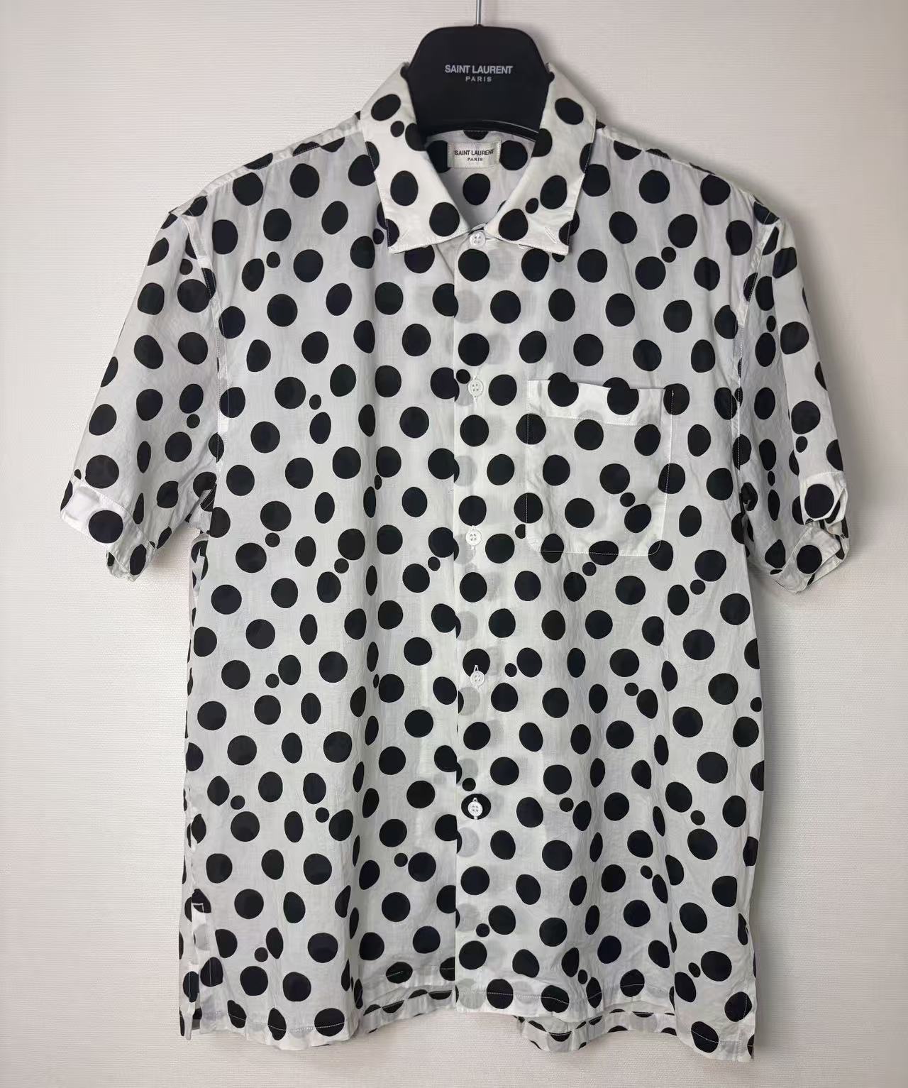 Saint Laurent 18ss Babycat Short sleeve Shirt