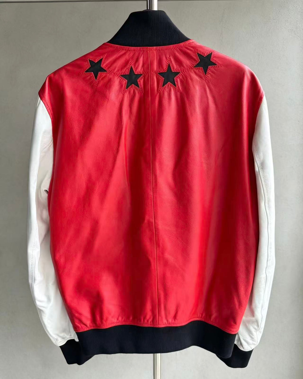 Givenchy Lambskin Star Varsity Jacket