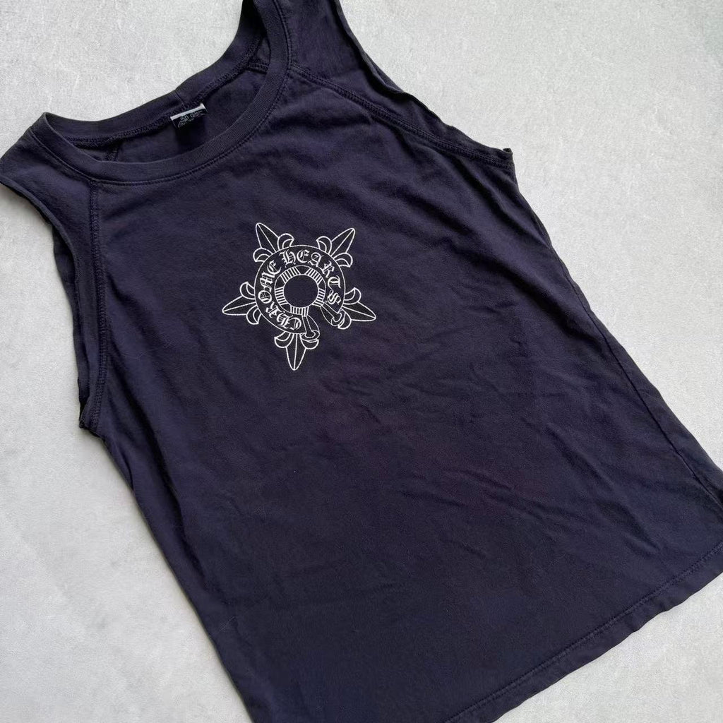 Chrome Hearts Star Fleur-de-lis Tank Top
