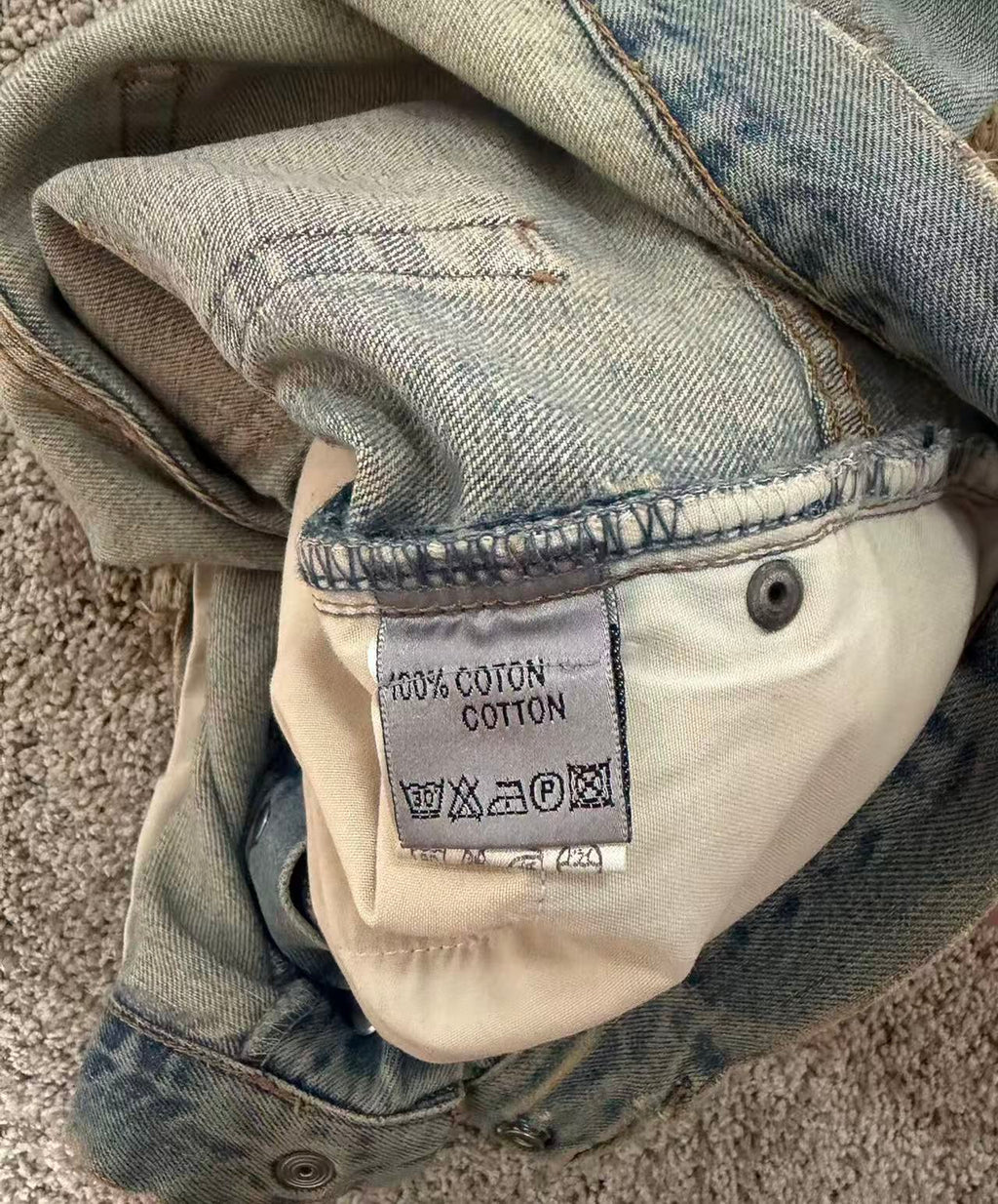 Dior Homme 06SS Crash Distressed Jeans
