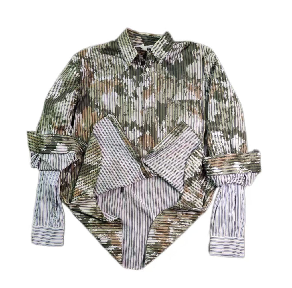 Comme Des Garcons  SHIRT Camouflage Print Shirt