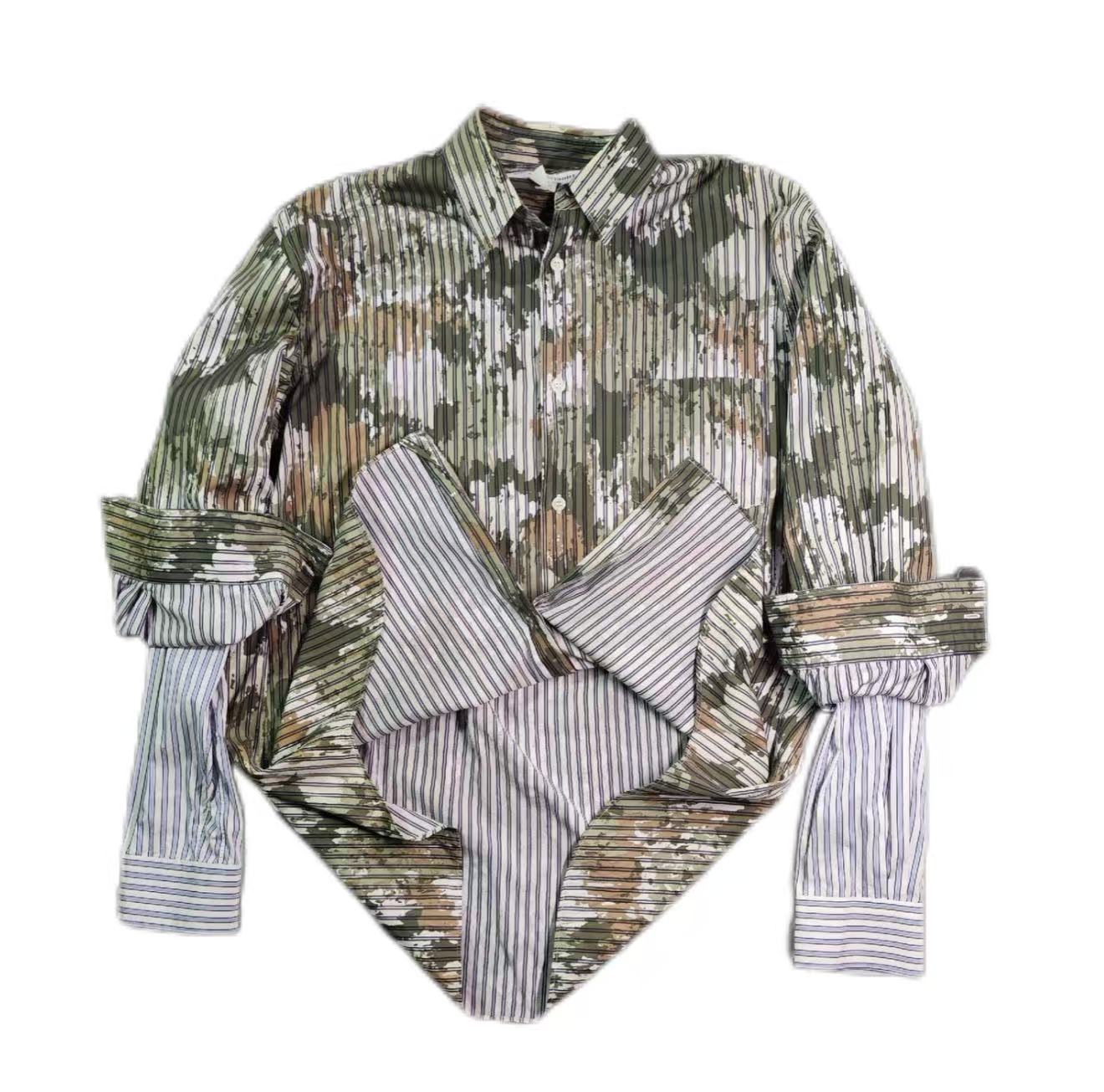 Comme Des Garcons  SHIRT Camouflage Print Shirt