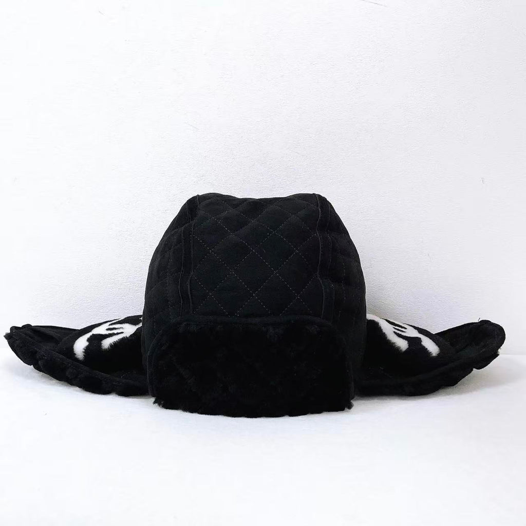Chanel Coco Neige Double C Trapper Hat