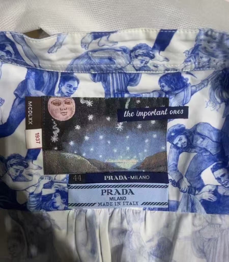 Prada 16aw The Important Ones Shirt