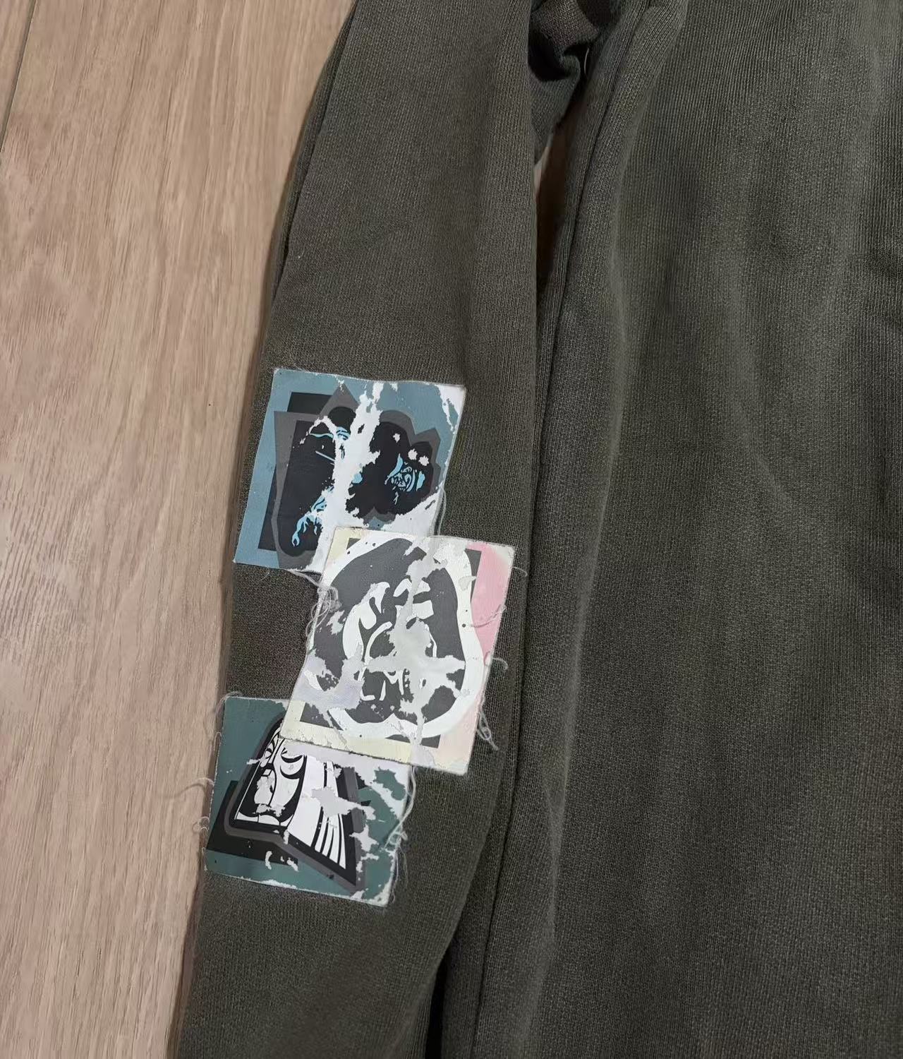 Undercover 02ss Haze Patchwork Sweatshirt