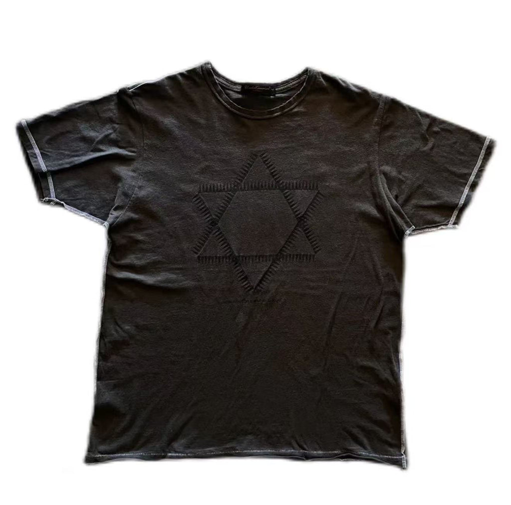 Undercover COMME des GARÇONS 2003SS Scab Giz Star Of David Single Stitch Tee