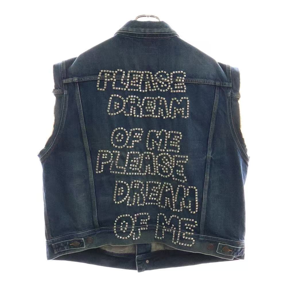 CELINE 22SS Studded Denim Vest