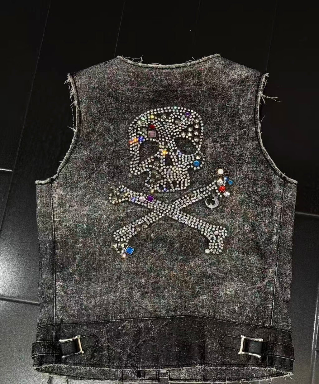 Junya Watanabe 02AW Skull & Crossbones Vest