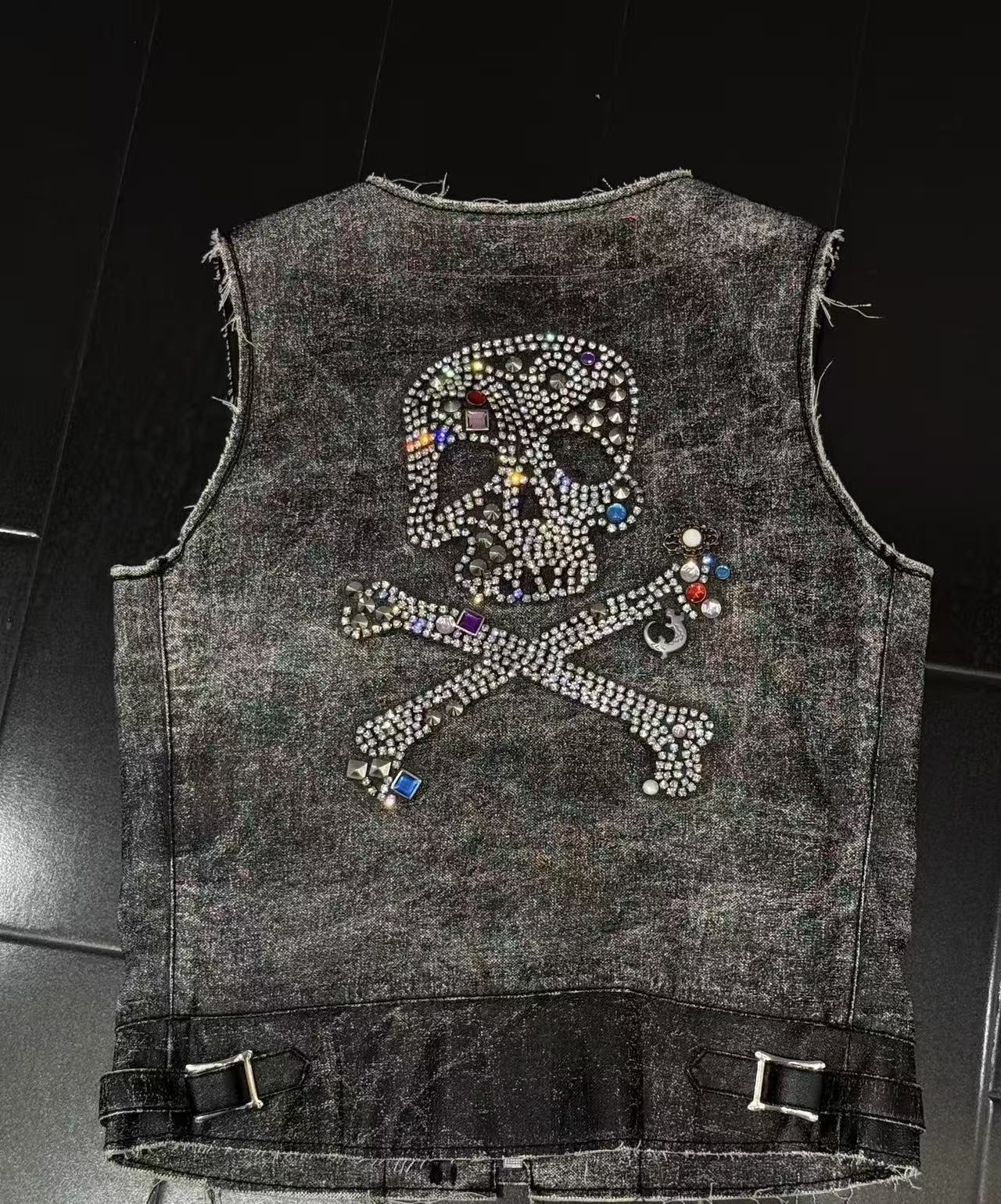 Junya Watanabe 02AW Skull & Crossbones Vest