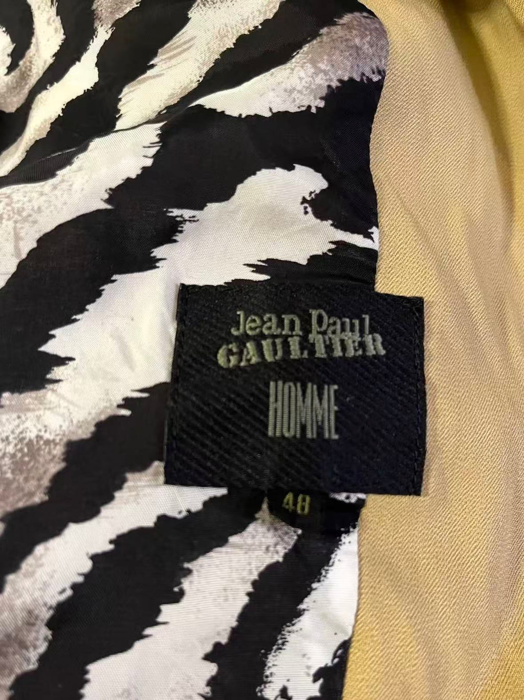 Jean Paul Gaultier Ribbon Bomber Jacket