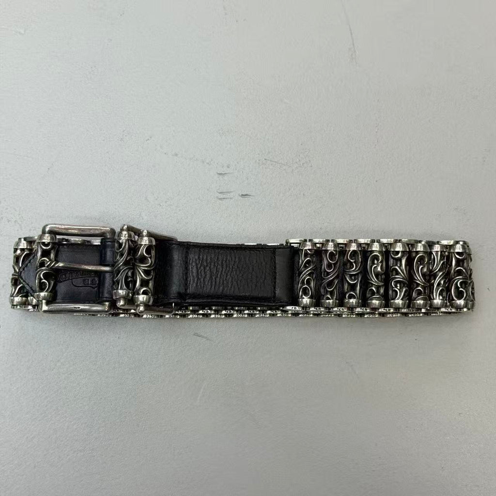 Chrome Hearts Celtic Roller Leather Belt