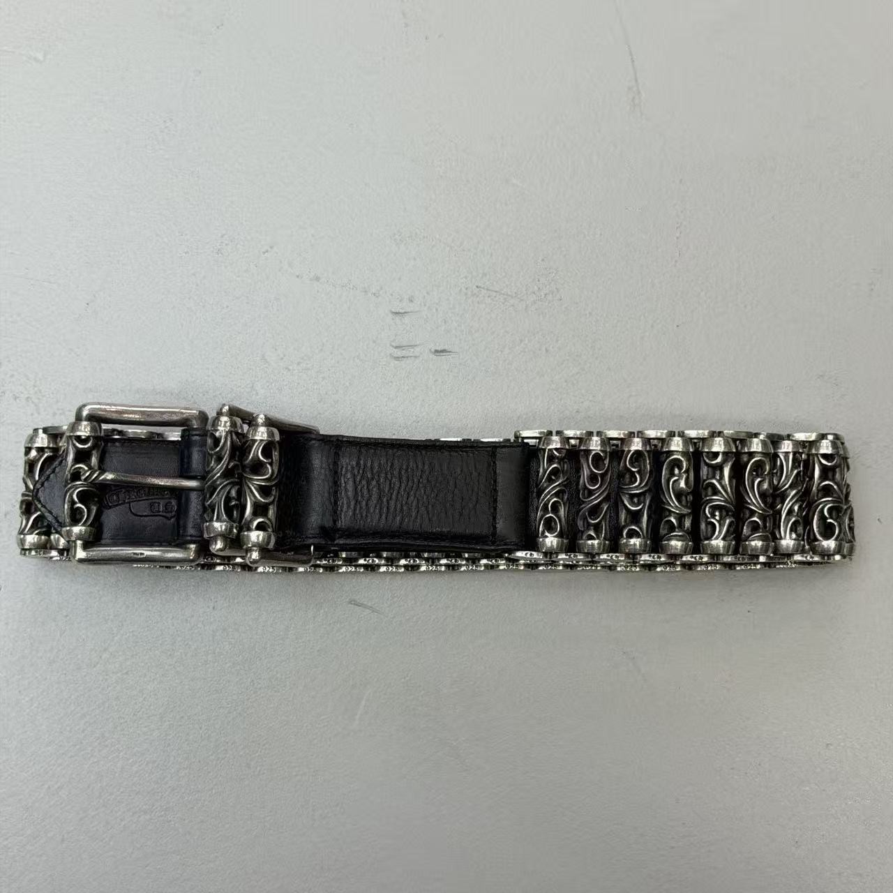 Chrome Hearts Celtic Roller Leather Belt