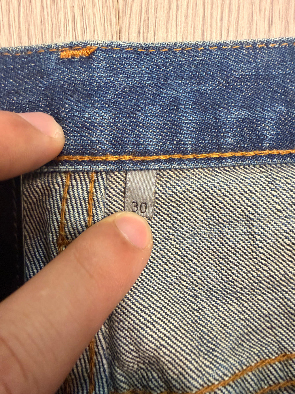 Dior homme aw14 Hedi denim