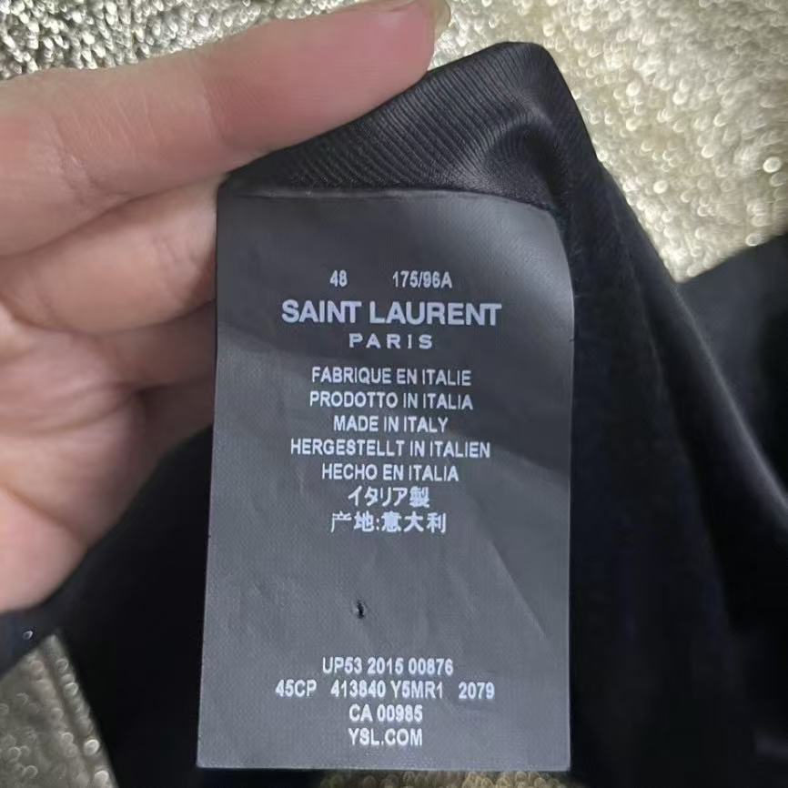 Saint Laurent 16SS BANG Lambskin Teddy Jacket