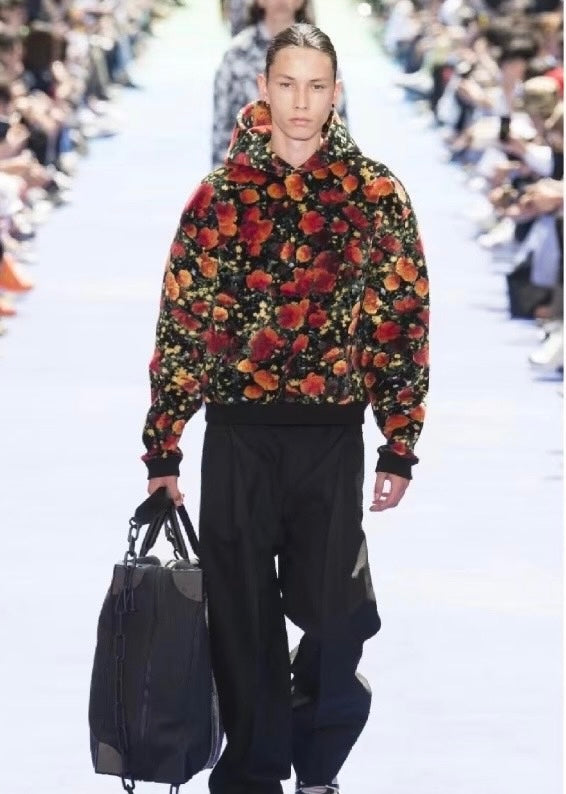 Louis Vuitton 2019ss By Virgil Abloh Poppies Hoodie