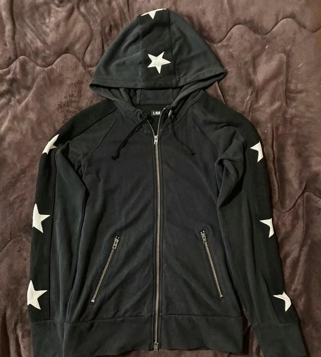 L.G.B. Star Zip-Up Hoodie