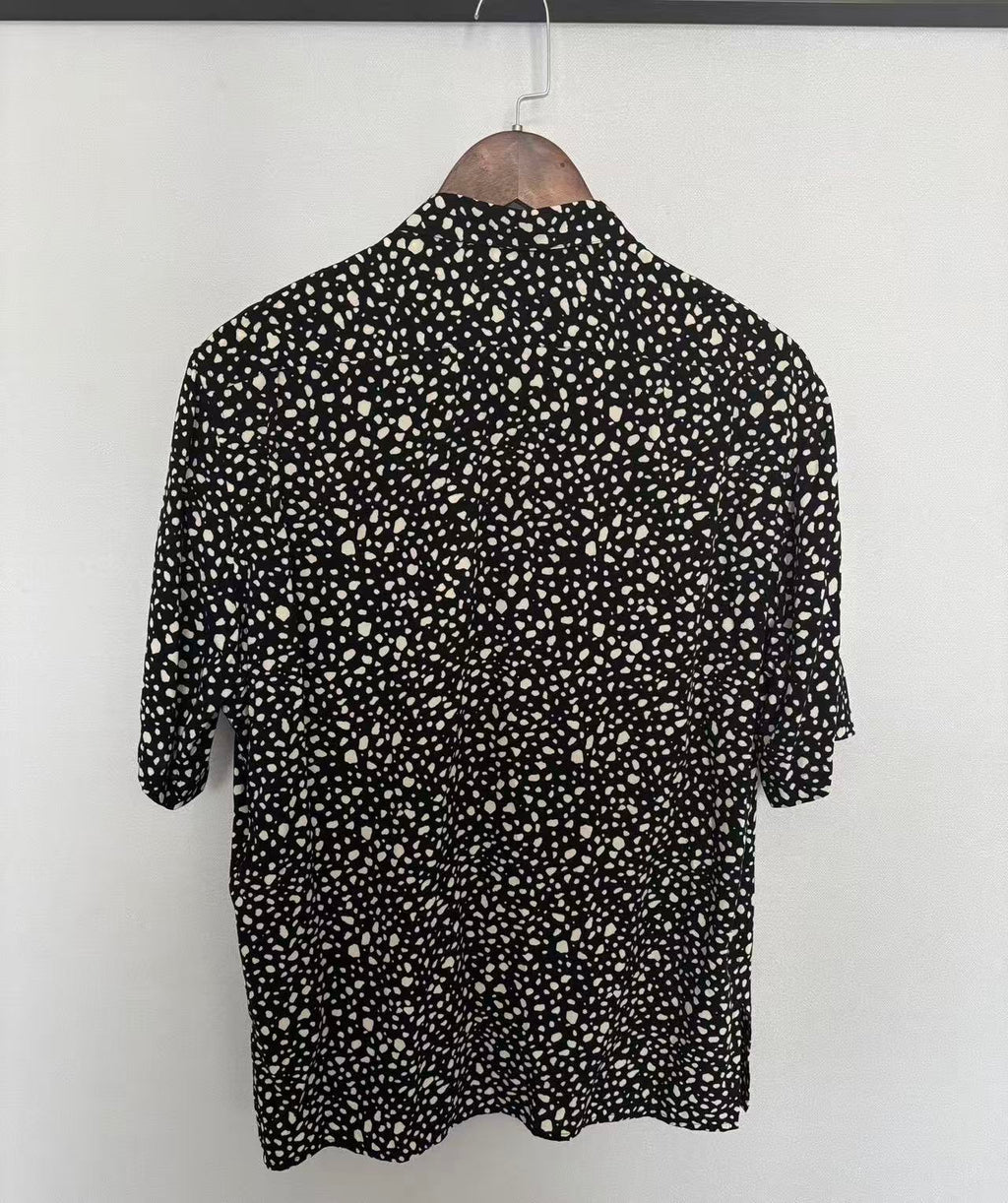 Saint Laurent 18ss Babycat Short sleeve Shirt