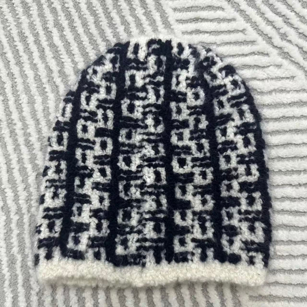 Chanel CC Silk Cashmere Beanie