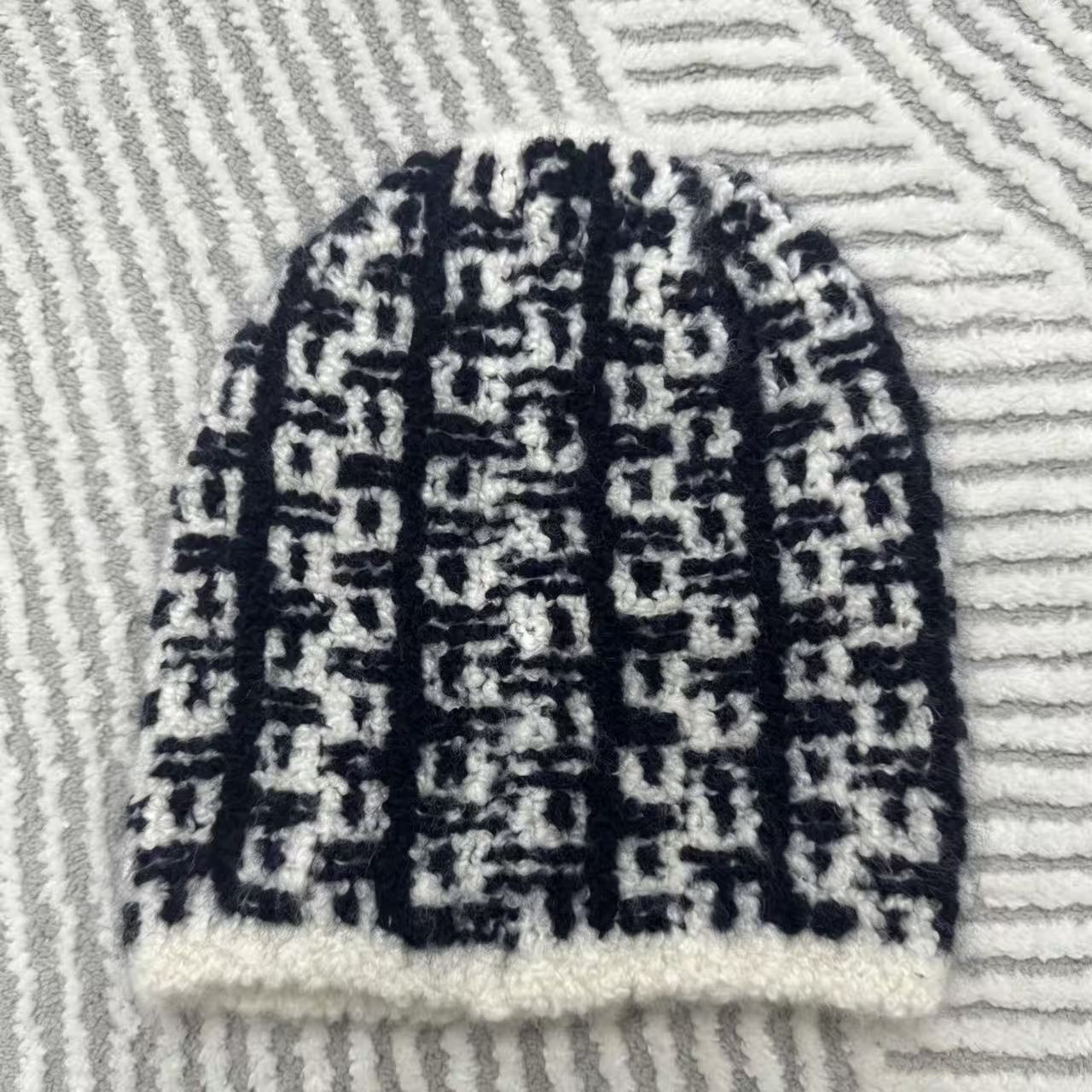 Chanel CC Silk Cashmere Beanie