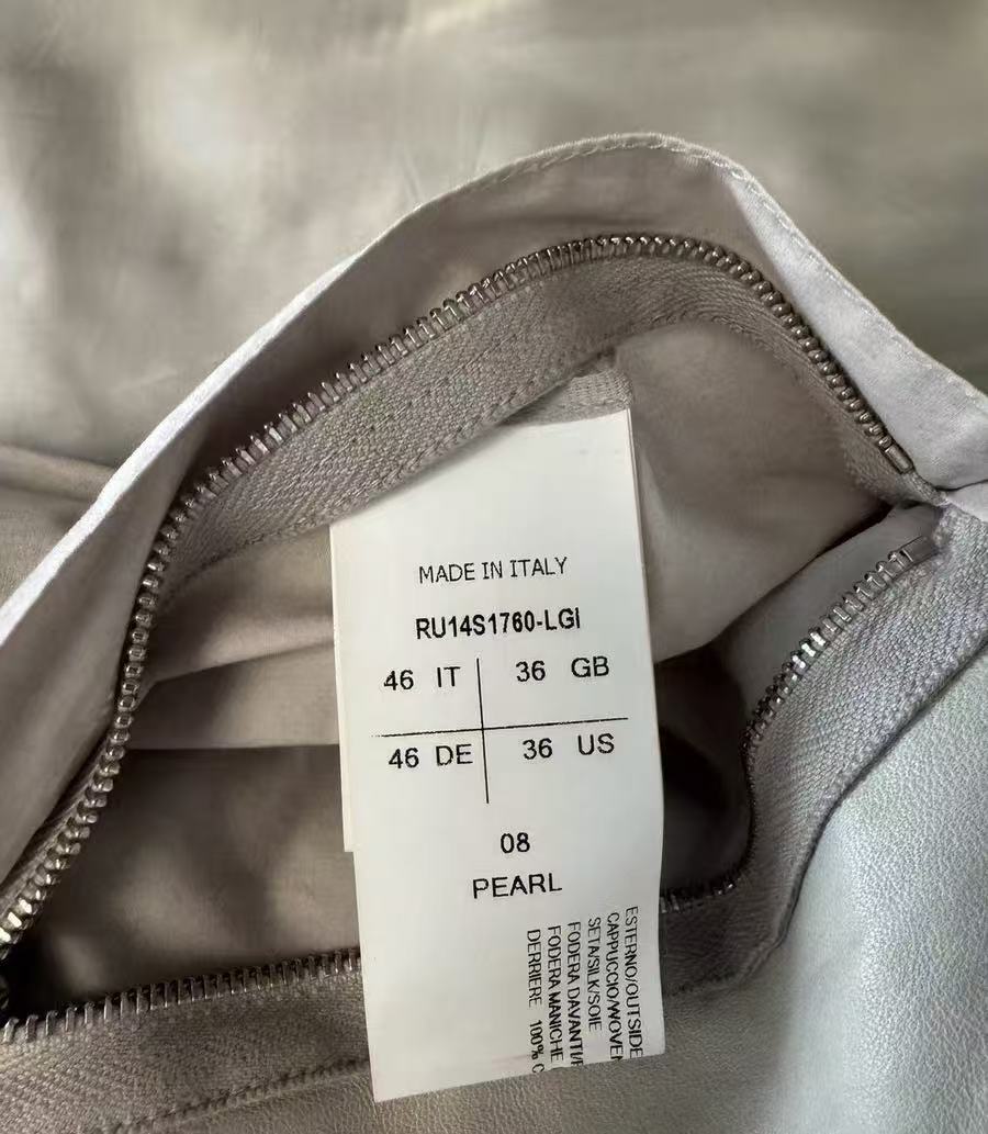 Rick Owens Leather Jacket