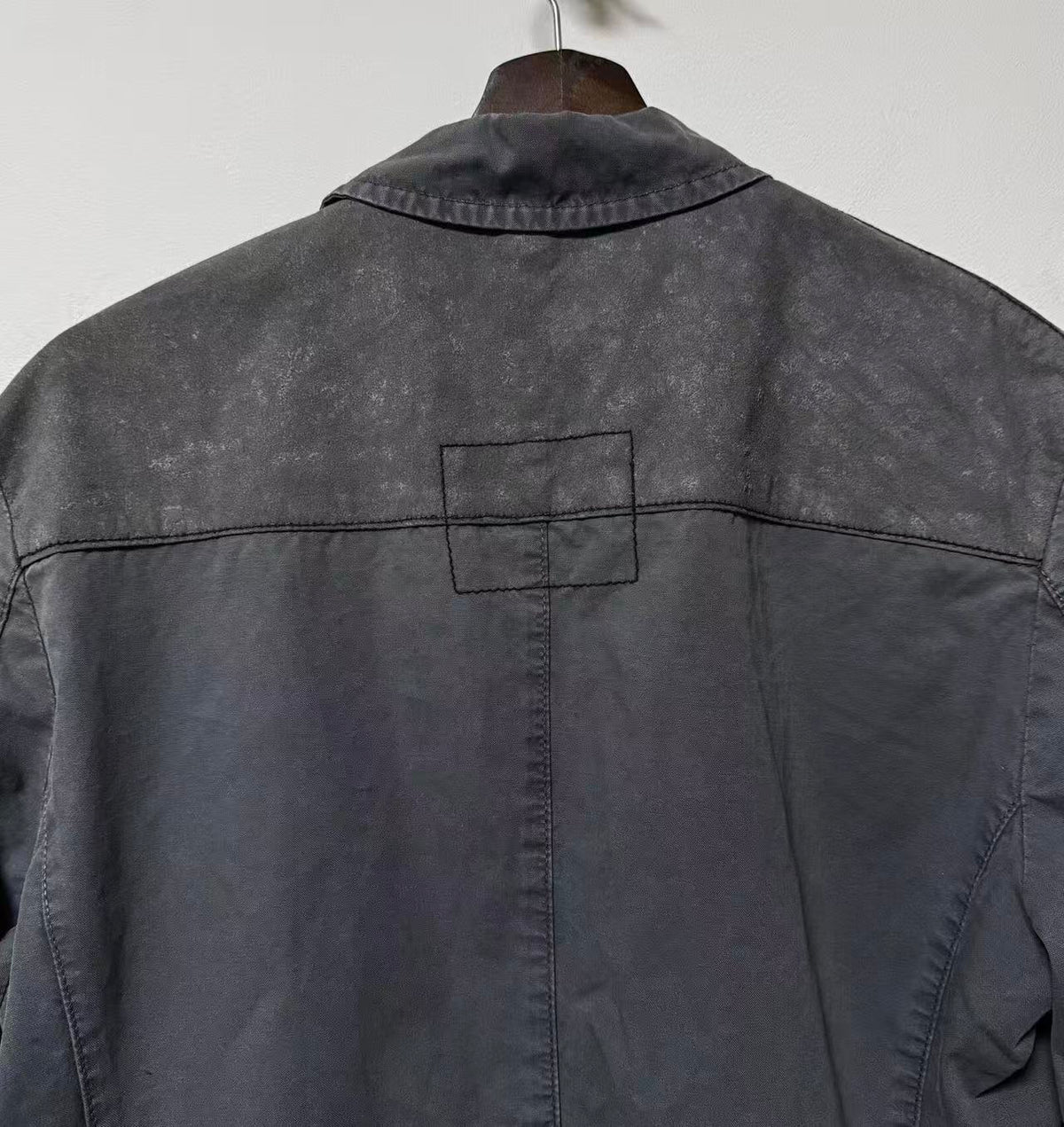 Alexander McQueen Washed Grey Cargo Blazer Jacket