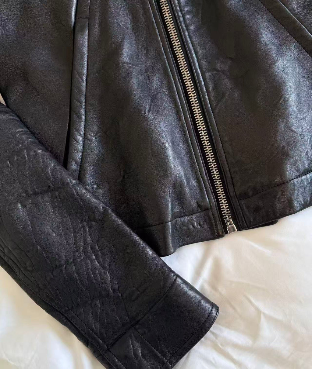 Rick Owens 17FW Geo Leather Jacket