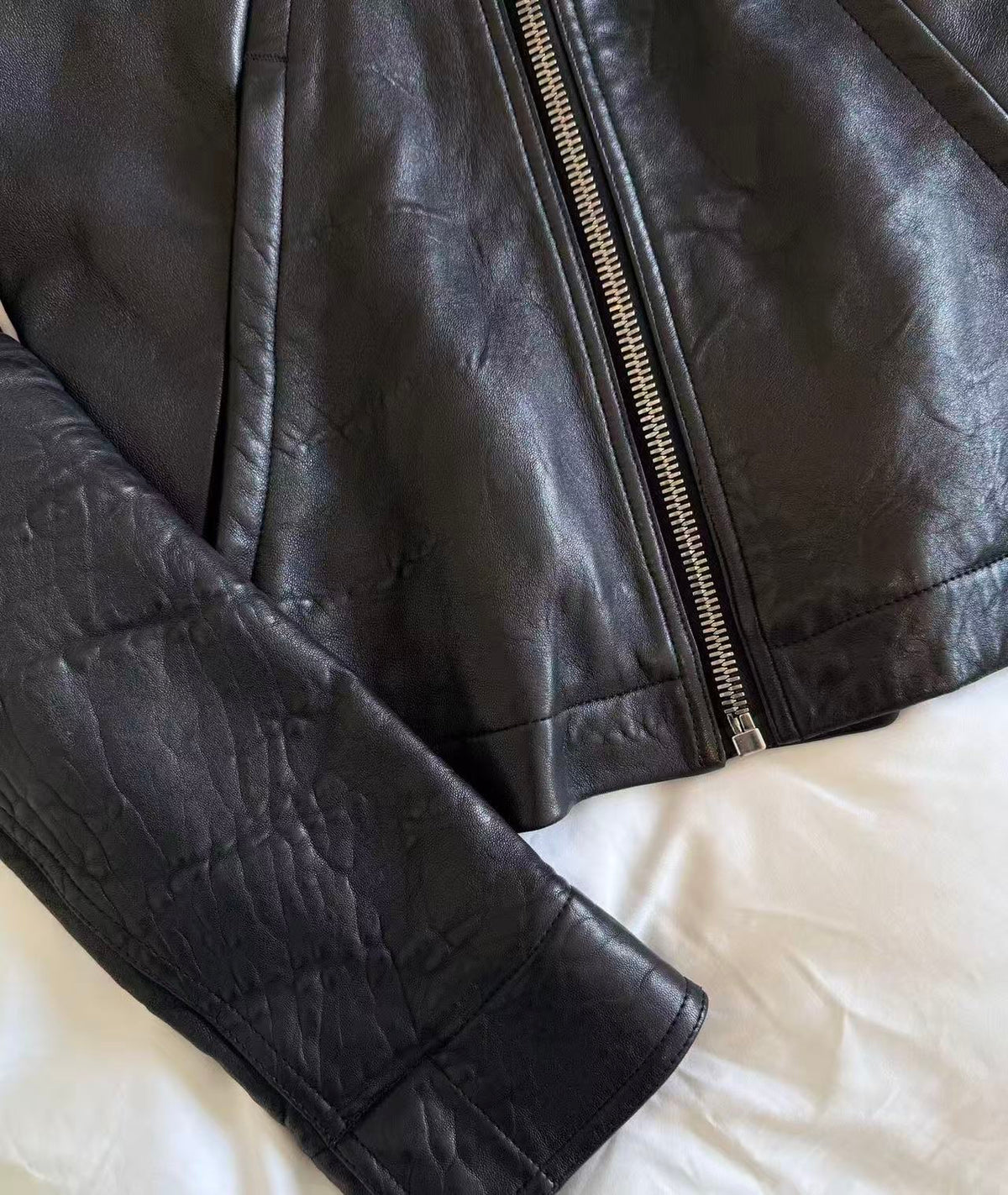 Rick Owens 17FW Geo Leather Jacket