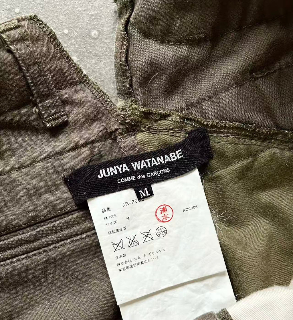 Junya Watanabe 06AW Patchwork Military Pants
