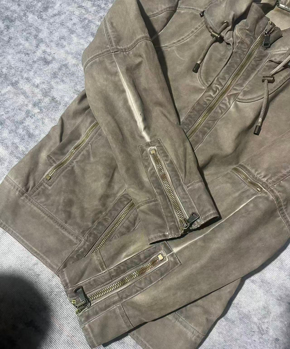 Dolce&Gabbana 03AW Tactical Multi-Zip Field Jacket