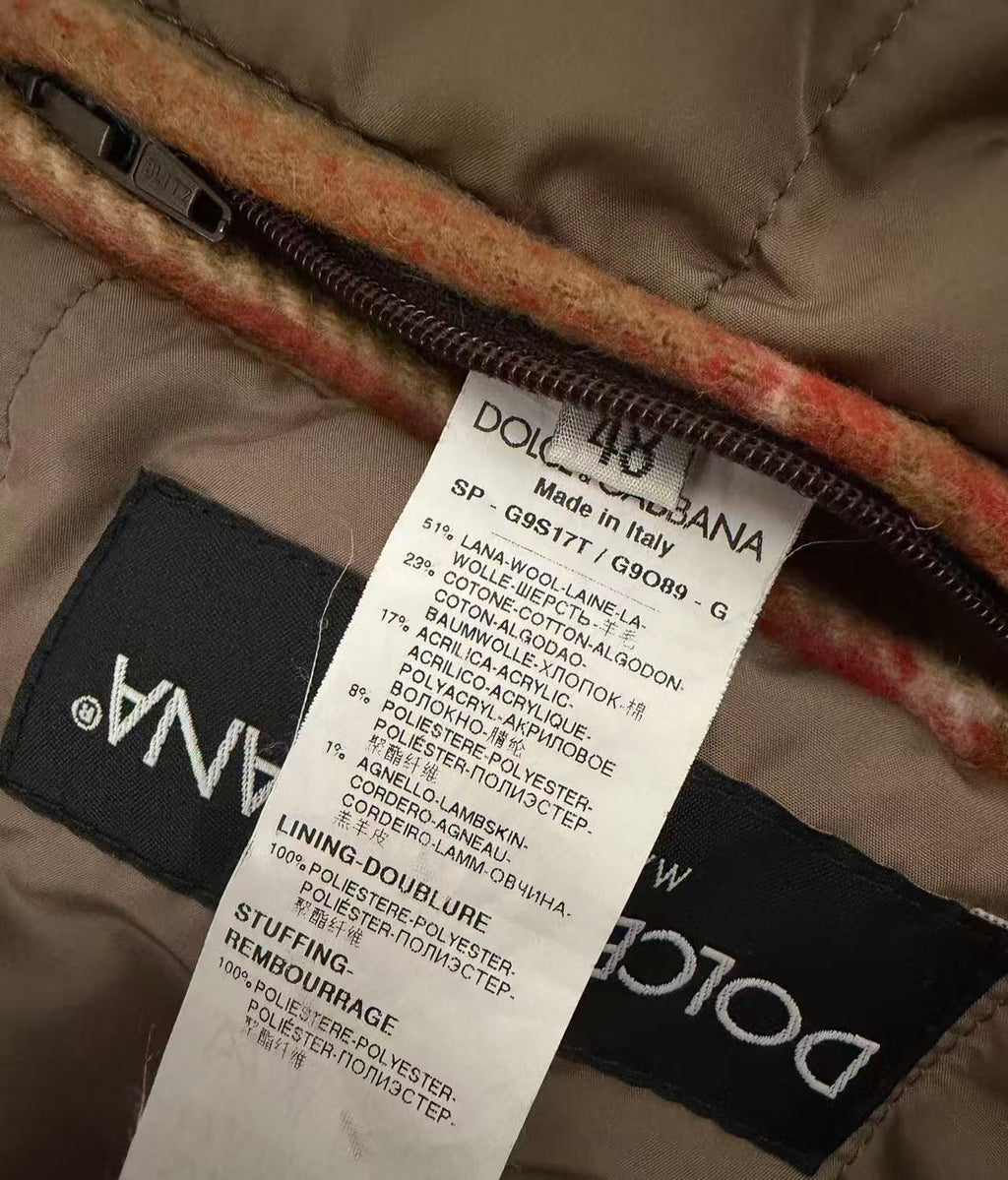 Dolce&Gabbana Corduroy Patchwork Jacket