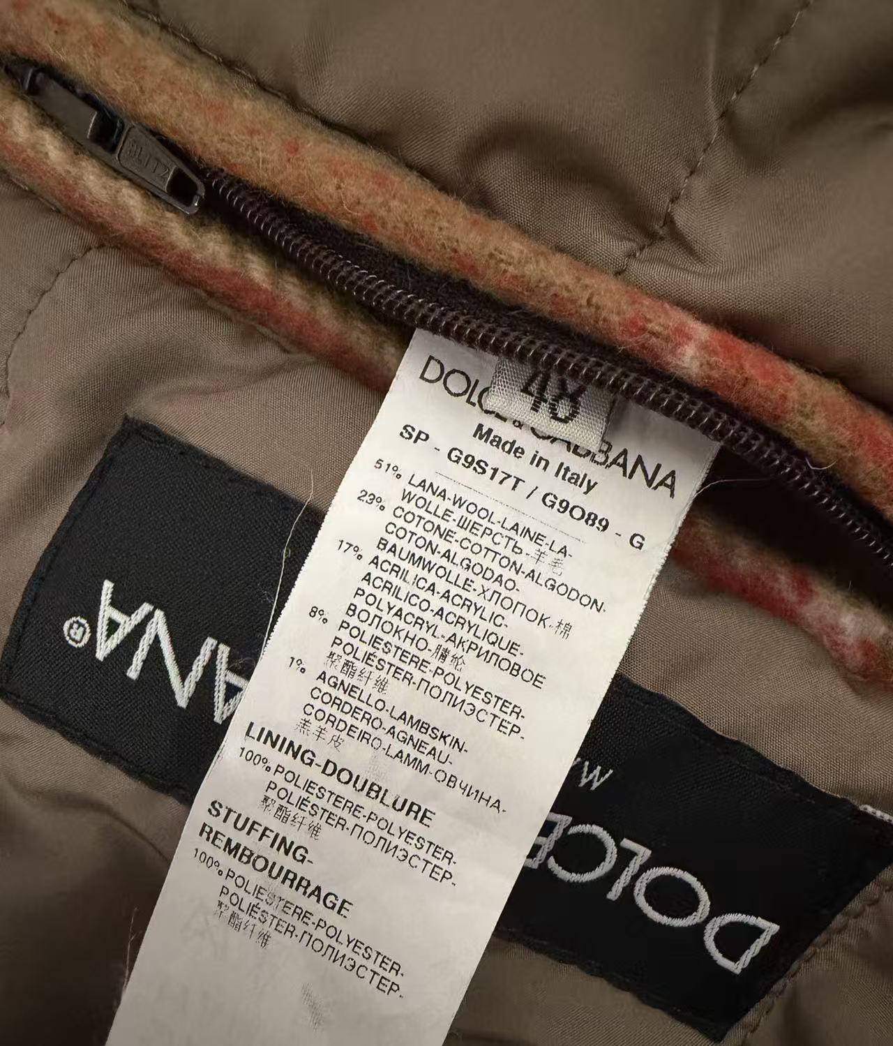 Dolce&Gabbana Corduroy Patchwork Jacket
