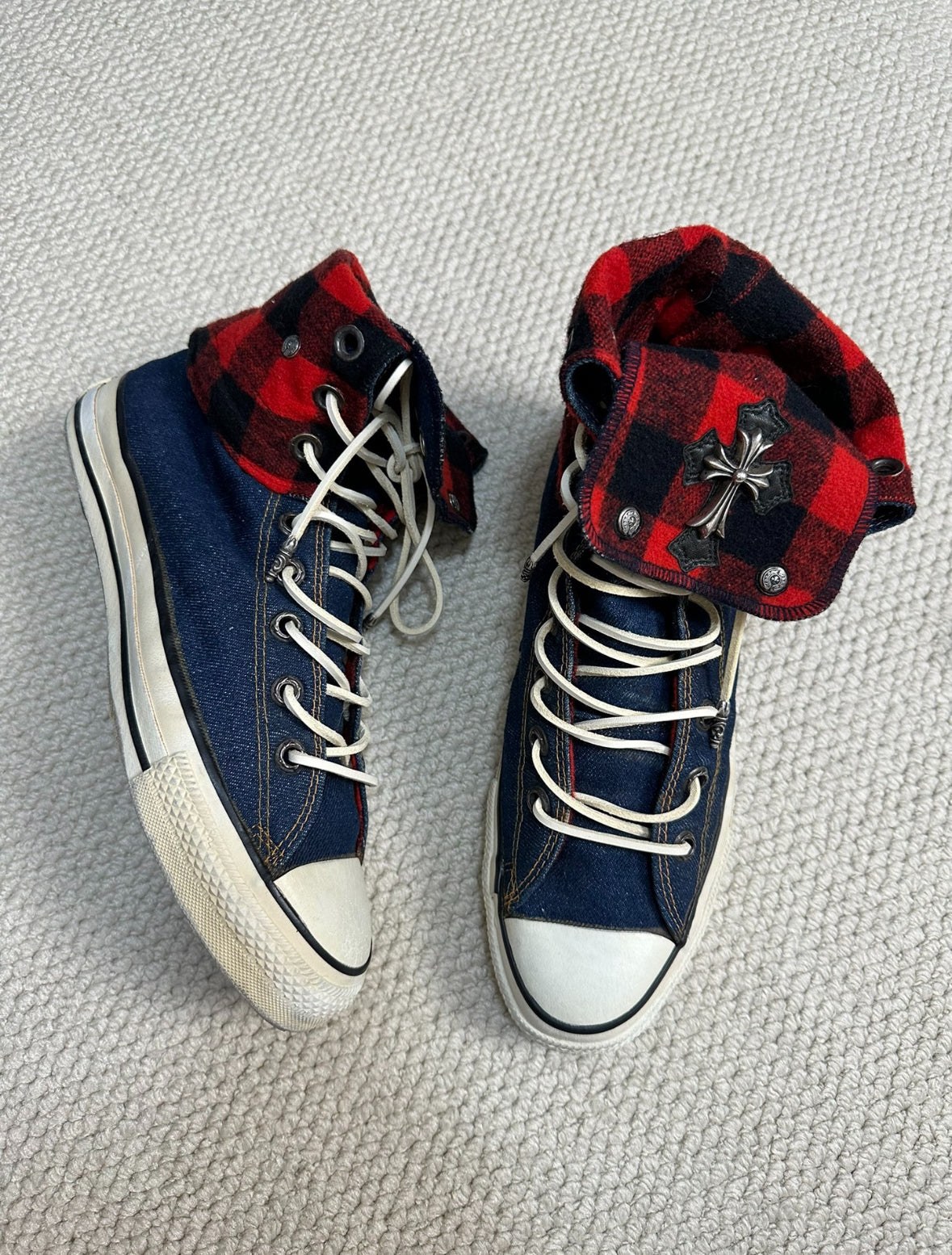 Chrome Hearts converse