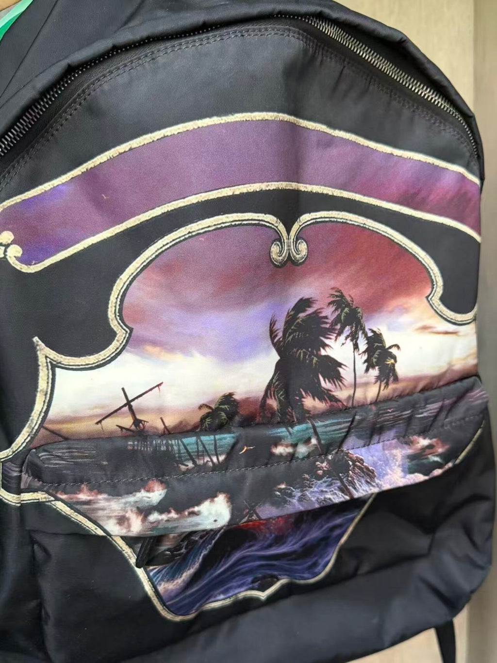 Givenchy Hawaiian Print Backpack
