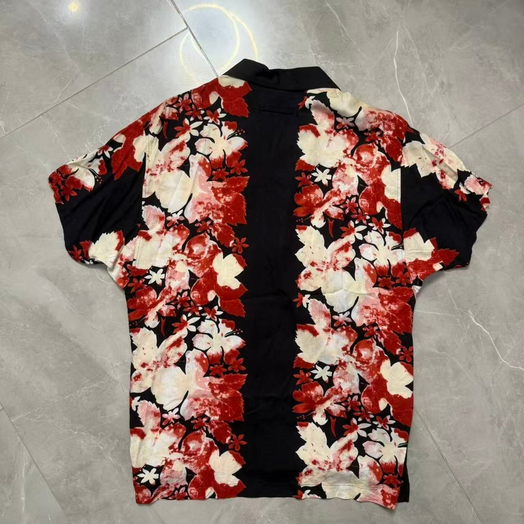 Jean Paul Gaultier Floral Short-Sleeve Shirt