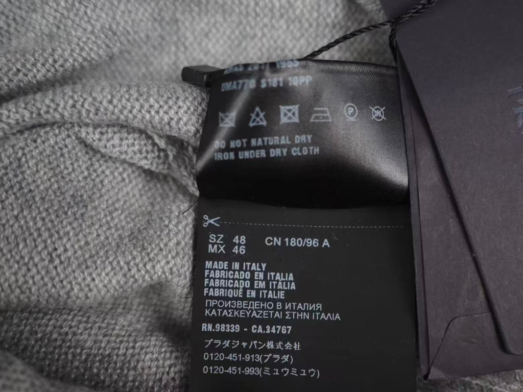 Prada 18ss Laser Monkey Cashmere Sweater