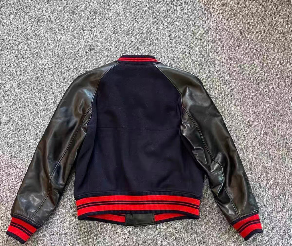 Alexander Mcqueen Embellished Logo Bomber Jacket